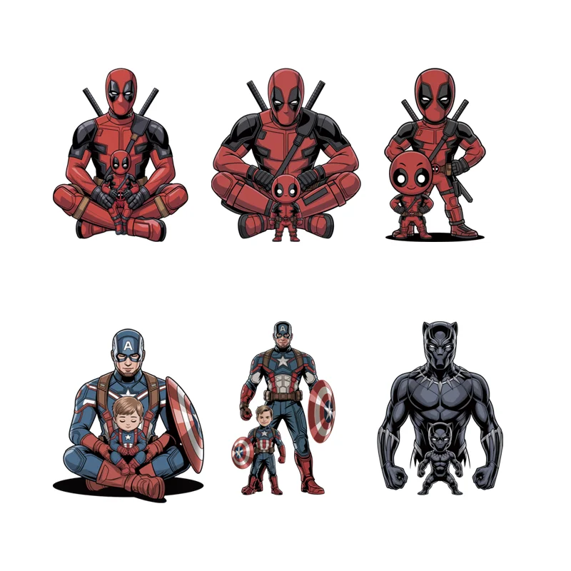 Deadpool Dad And Ch… - image
