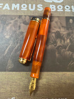 New ADMOK M800 Acrylic Piston Fountain Pen BOCK/Schmidt Soft Smooth No.6/35# Nib Inking Pelikan Copy Students Writing Gift Pen