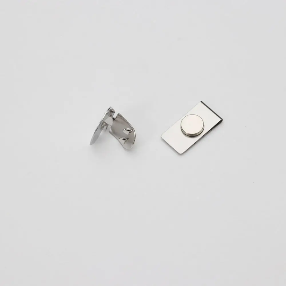 Fixed Stainless Steel Automatic Adsorption Tie Clip Men Necktie Buckle Clasp Clip Invisible Magnet Tie Clip Necktie Bar Clasp