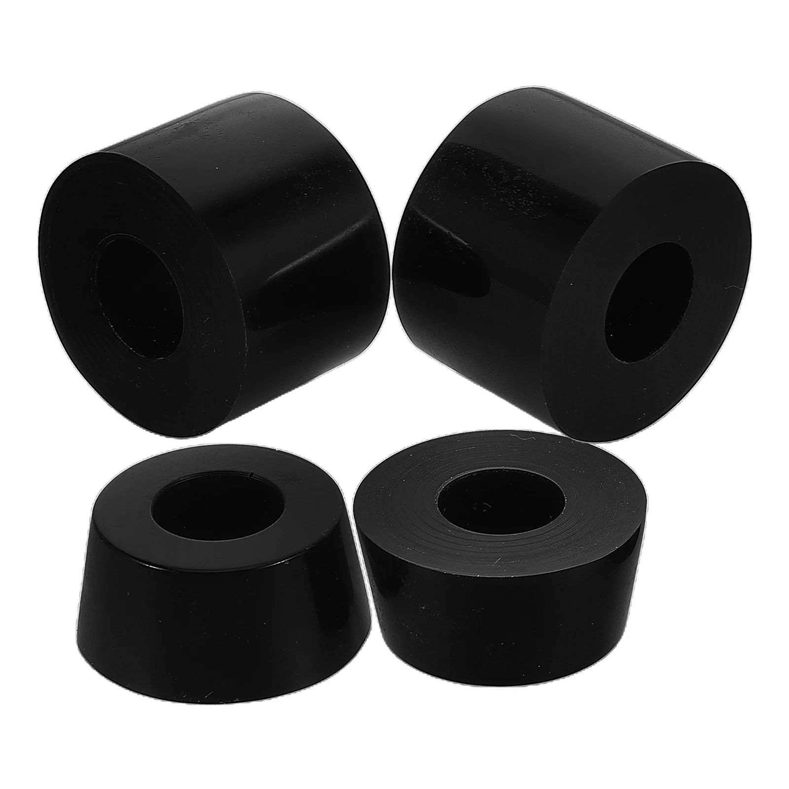 1 مجموعة منصات وسادة لوح التزلج مرونة عالية مادة البولي يوريثان المضادة للاهتزاز للشاحنات تجربة ركوب محسنة للمبتدئين و