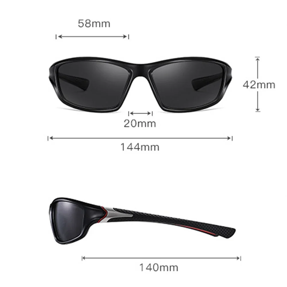 Clara Vida Cycling Fishing Mirror Polarized Polarized UV400 UV100% Sunglasses For Men