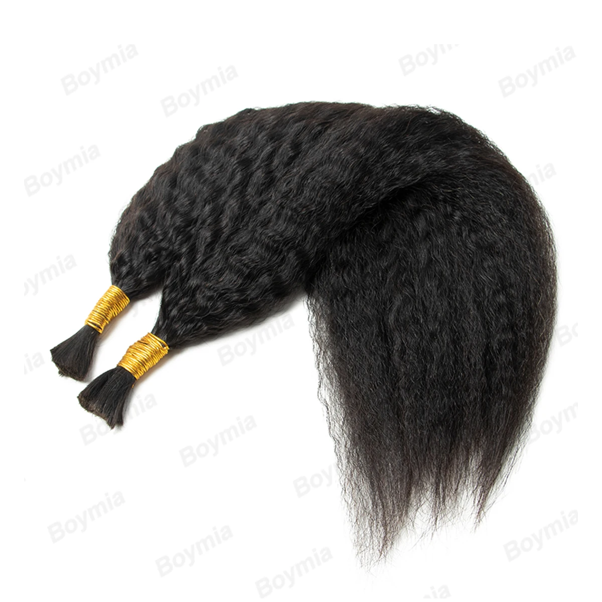 غريب مستقيم الشعر السائبة الشعر البشري لتضفير الشعر البرازيلي ياكي المواد الخام 12-24 بوصة لصالون 1B 50 جرام/حزمة الشعر الطويل السائبة #6