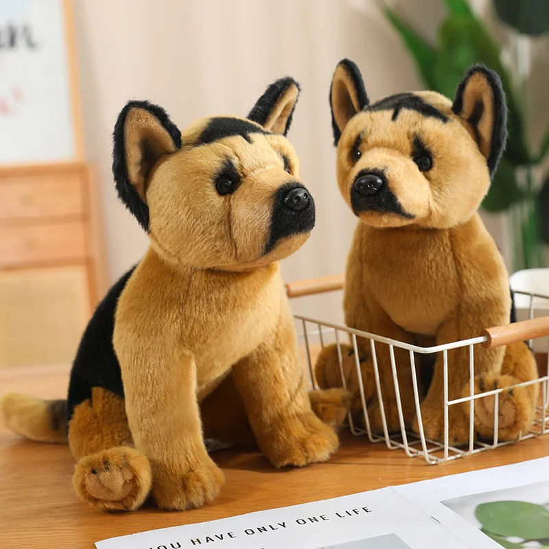 New17/30cm Simulation sitzen deutsche Schäferhunde super weiches Wurf kissen Wohnkultur lustige Tiere Baby Comfrot Geburtstags geschenke