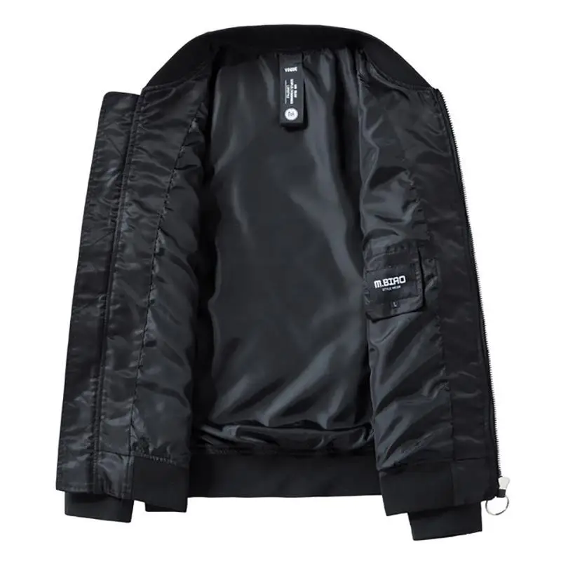 MA1 Bomber Flight Jacket Windbreak Military Pilot Jacket for Men 2021 Winter Jacket Men