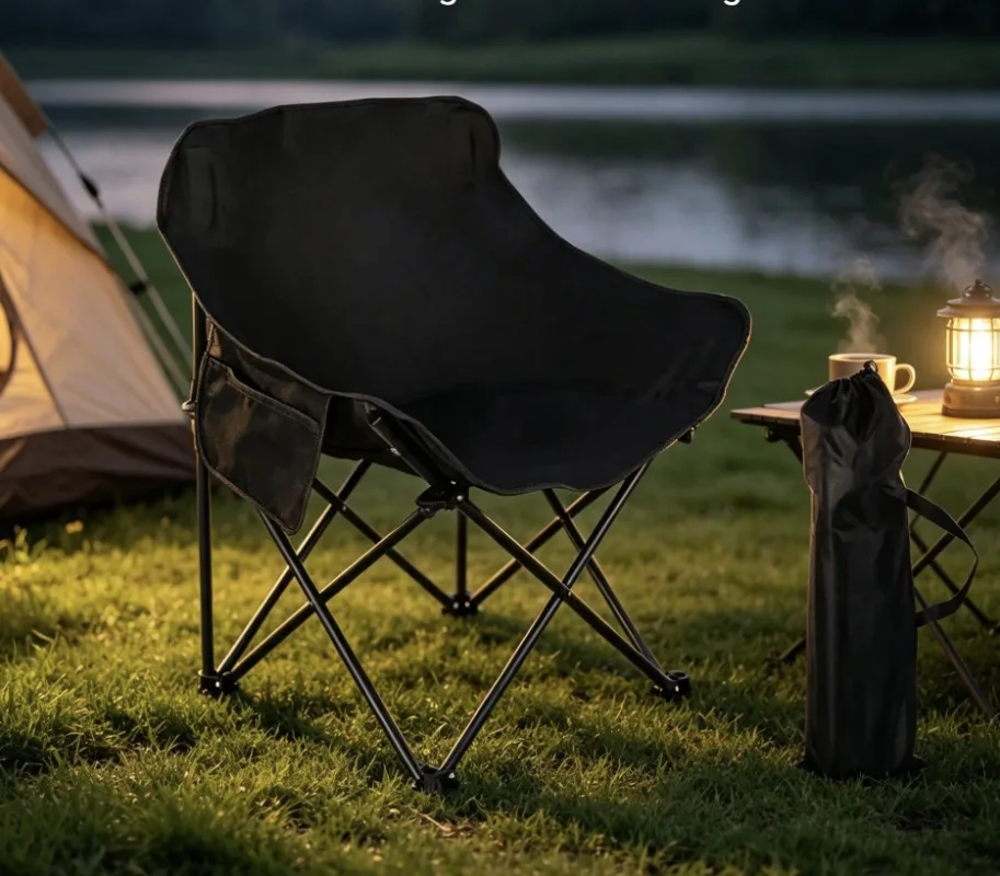 Lightweight Outdoor Foldable Reclining Chair Multiscene Rest Gear For Fishing Camping Stall Beach Picnic