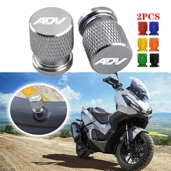 For Honda ADV350 ADV150 ADV160 adv ADV 350 150 160 Motorcycle Tire Valve Air Port Stem Cover Cap Plug CNC Accessories ADV LOGO