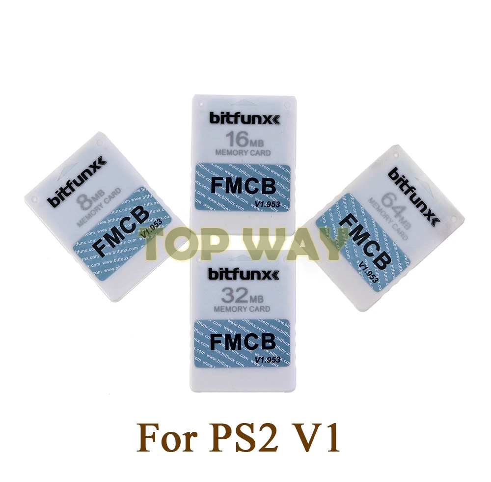 5PCS MCboot V2 V1.953 Memory Card Accessories Game Memory Card For Sony PS2 Playstation 2 FMCB McBoot Free MC Boot V1 V1.953