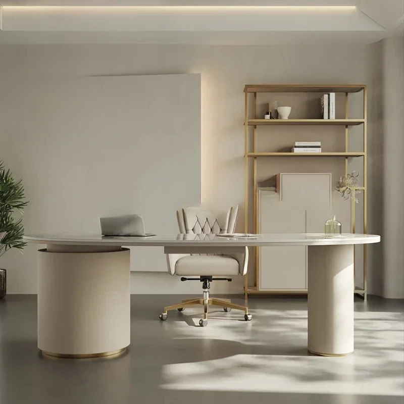 

Slate Medical Aesthetics Office Desks Consulting Service Light Luxury Simplicity Office Desks Escritorios Work Furniture