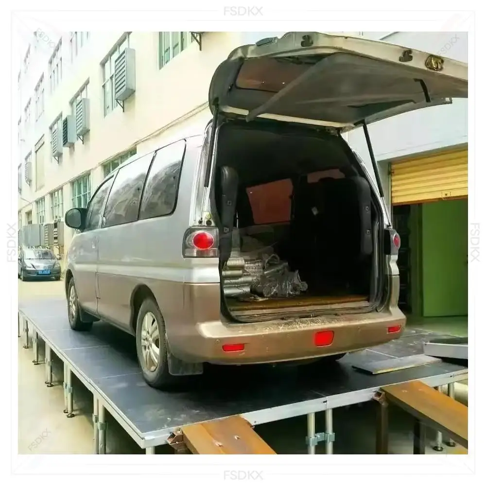 FSDKX Podio Stage Platform Car Stage Event Performance Stage Uso portatile Drum Riser in vendita