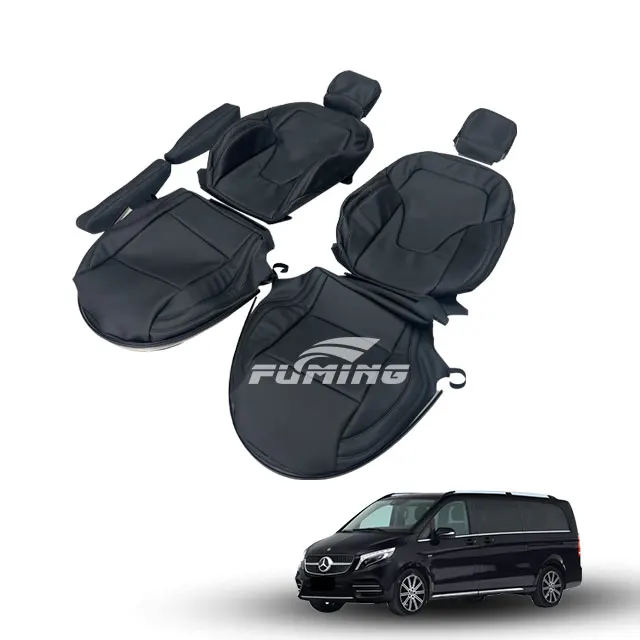 

FOR Mercedes Benz Vito V-Class Car Front Seat Upgrade Leather Cover Interior Modification Seat Cover