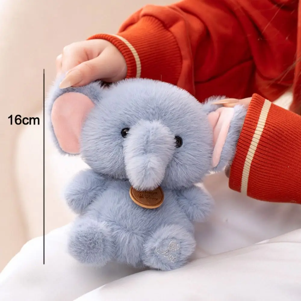 패션 16cm 플러시 동반자 인형 코끼리 봉제 인형 베개 슈퍼 부드러운 곰 동물 플러시 장난감 잠자는 선물