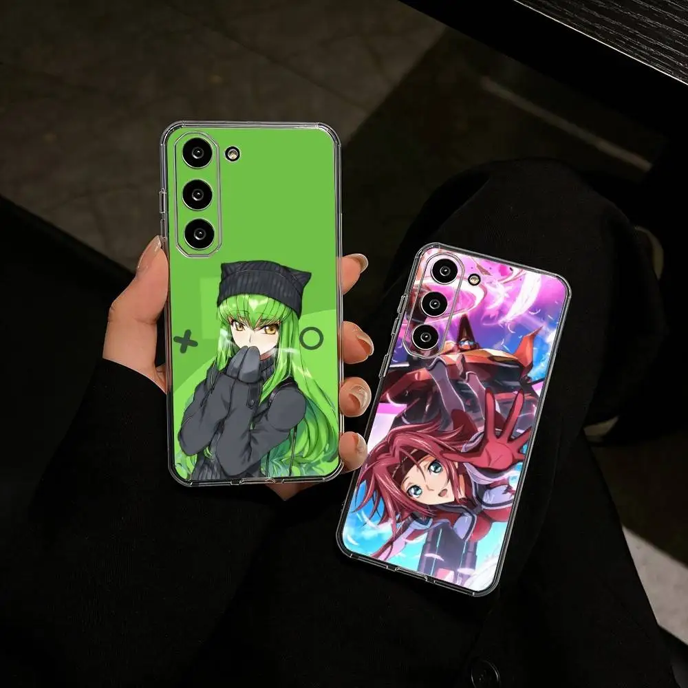 Code Geass Logo Phone Case For Samsung Galaxy A91,80,73,72 ,71,53,52,32 ,31,22,21s,20,Transparent Case