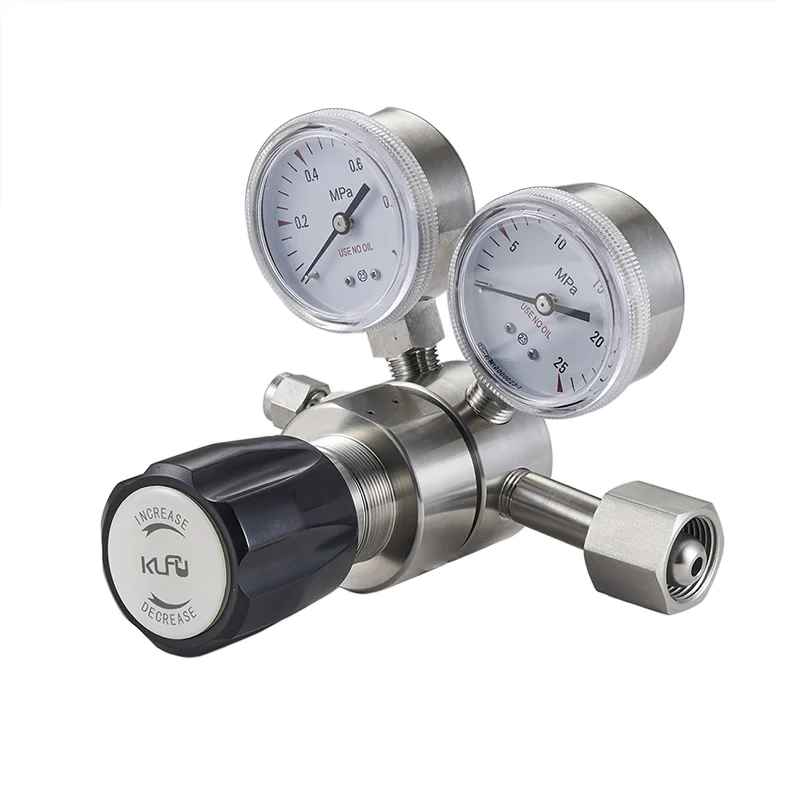 Single Stage Stainless Steel Regulator Corrosive Gas Regulator for Chromatograph