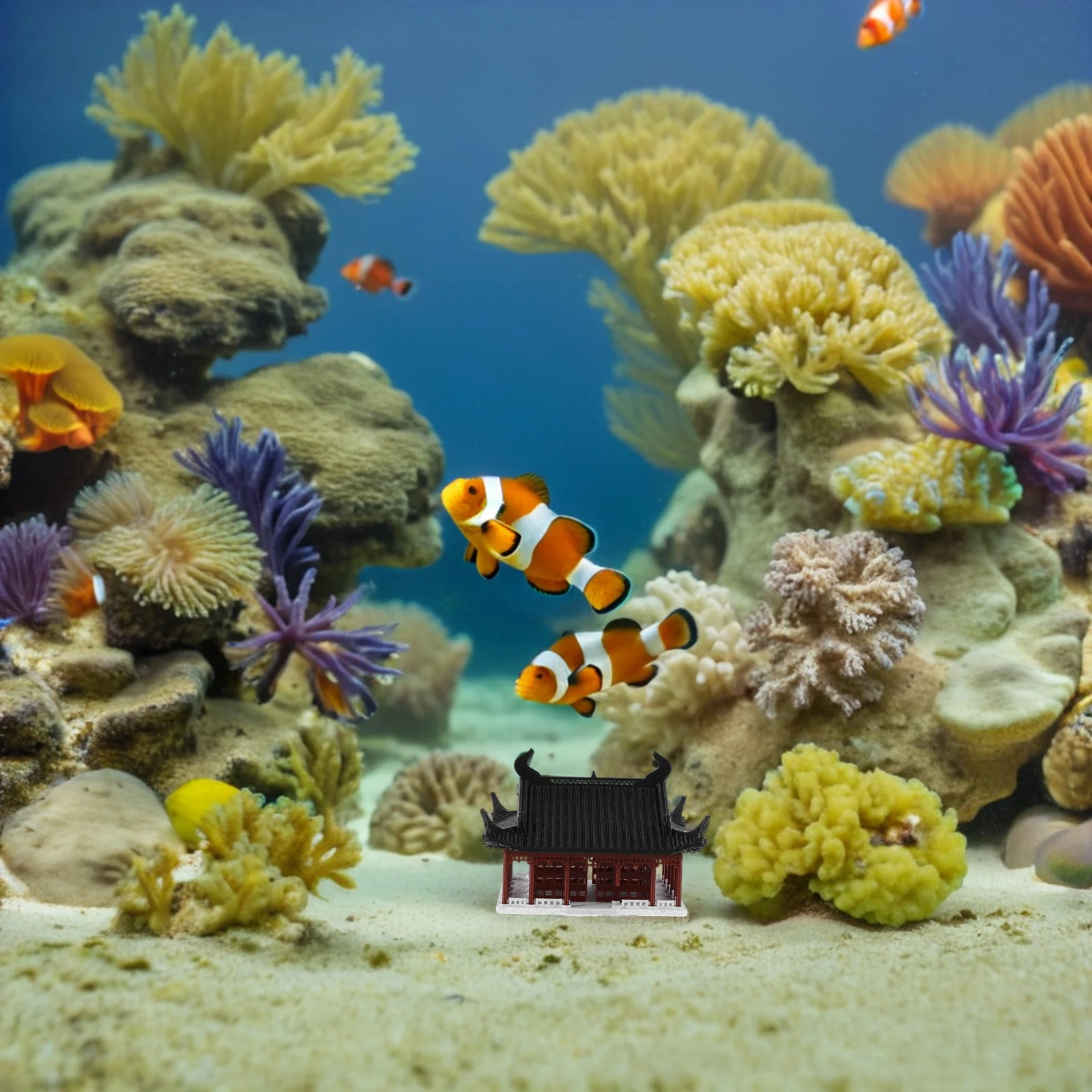 

Authentic Chinese Micro Landscape Ornaments Miniature Zen Decor Fish Tank Landscapes Aquarium Tank Decor for Statues