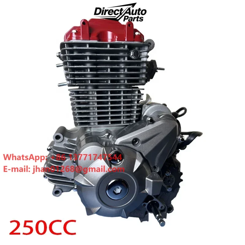 CQJB High Quality Motorcycle Engine 250cc Air Cooled Engine Assembly