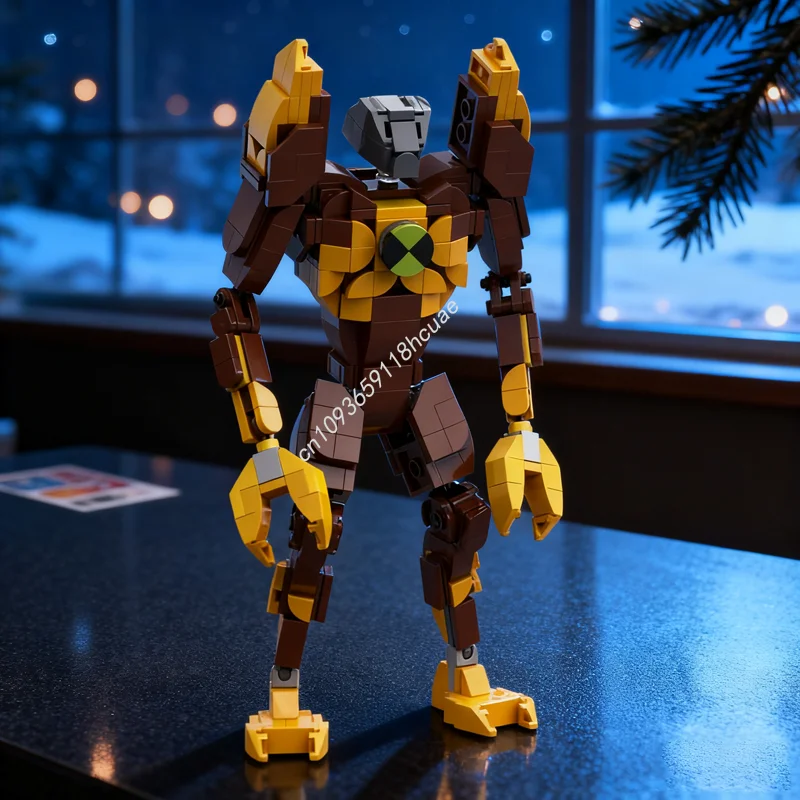 

399 шт. MOC Lodestar игровая модель, строительные блоки, сборка, сделай сам, креативная идея, образовательный кирпич, Рождественский подарок, детская игрушка на день рождения