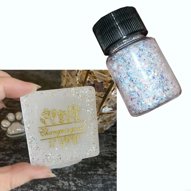 918f resin kuku glitter wajah mata rambut yunjin bubuk cermin kuku pigmen