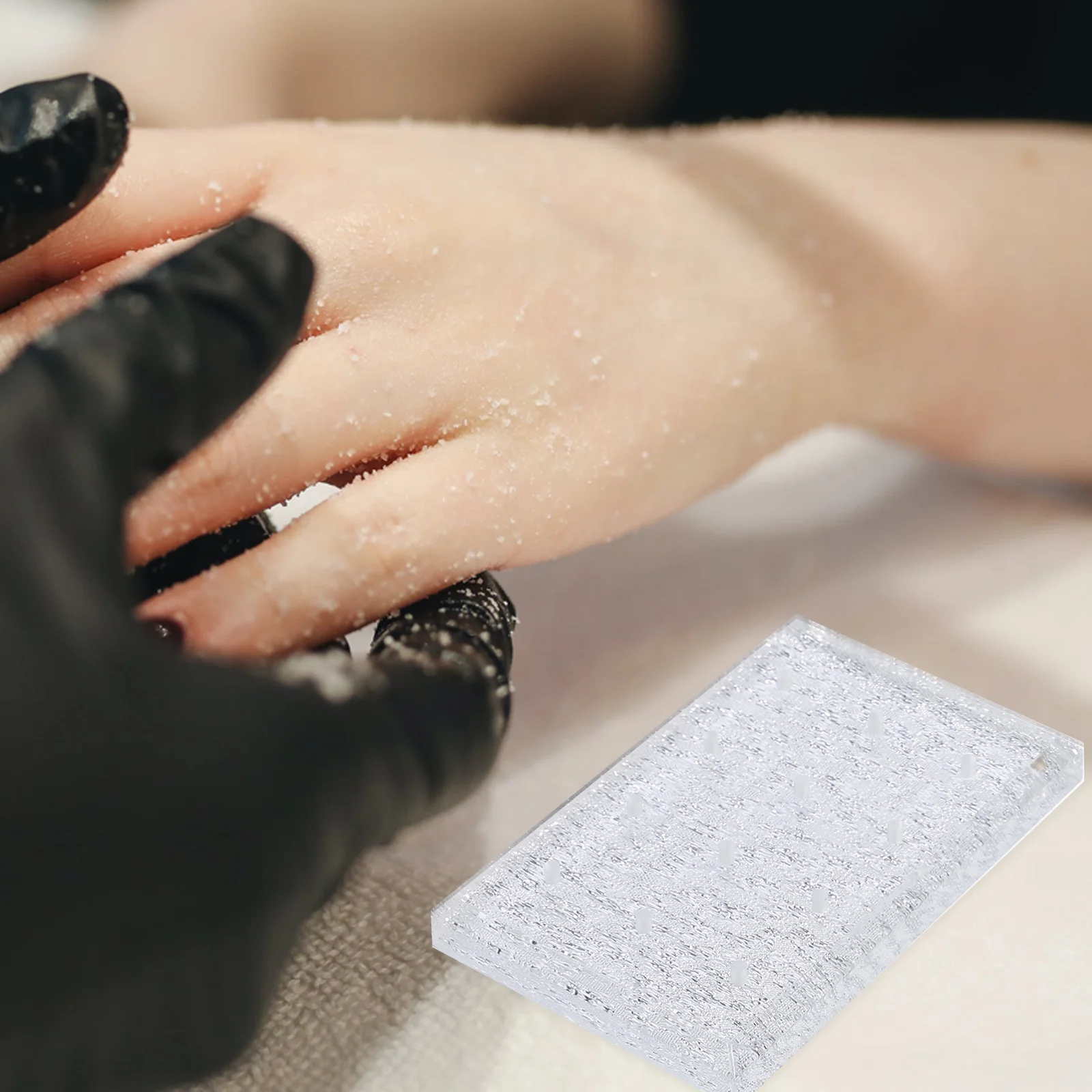 

2 шт., держатель для сверл для ногтей, подставка с 12 отверстиями, акриловая доска для хранения, дисплей для маникюрного оборудования, держатель для бит для ногтей