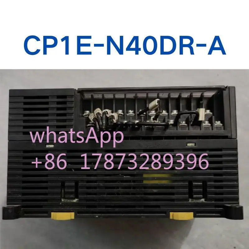 Used PLC CP1E-N40DR-A tested OK, function intactQuick delivery