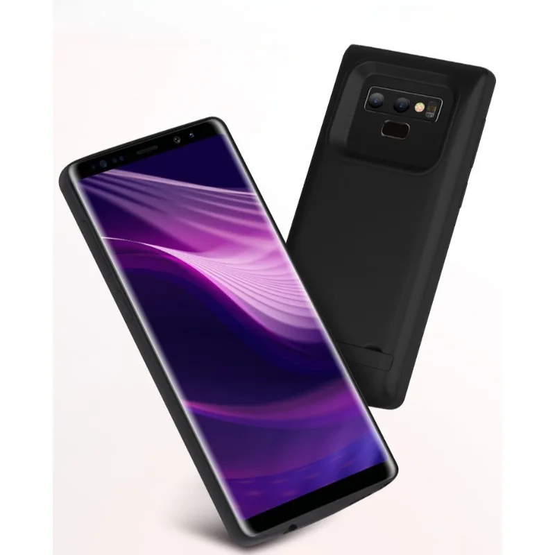 Casing Charger Baterai 5000mAh untuk Samsung Galaxy Note 9, Power Pack Cover, Casing Charger USB