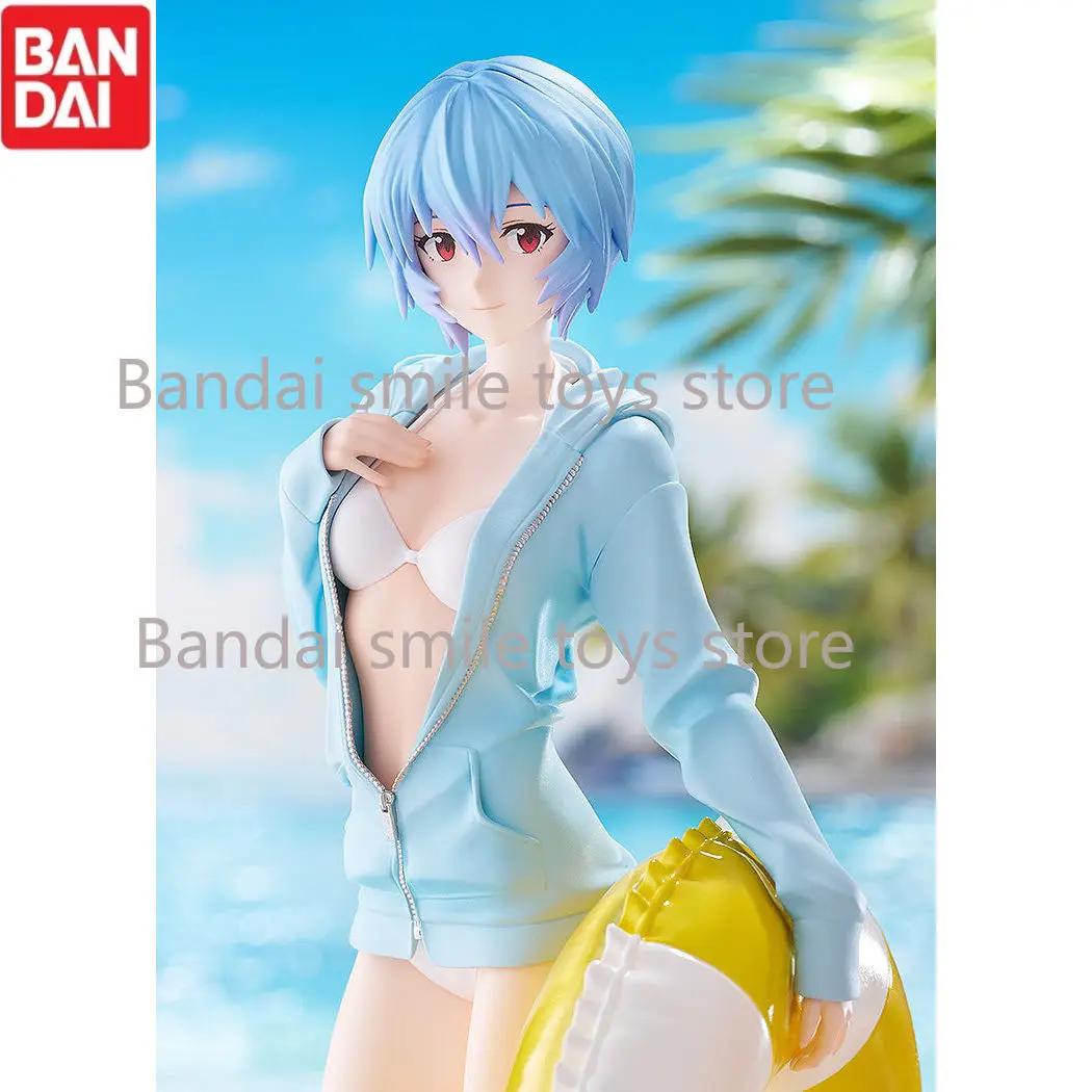 En STOCK GSC Original PUP EVA Ayanami Rei BEACH QUEENS traje de baño grandes figuras de acción de Anime juguetes para niños regalos