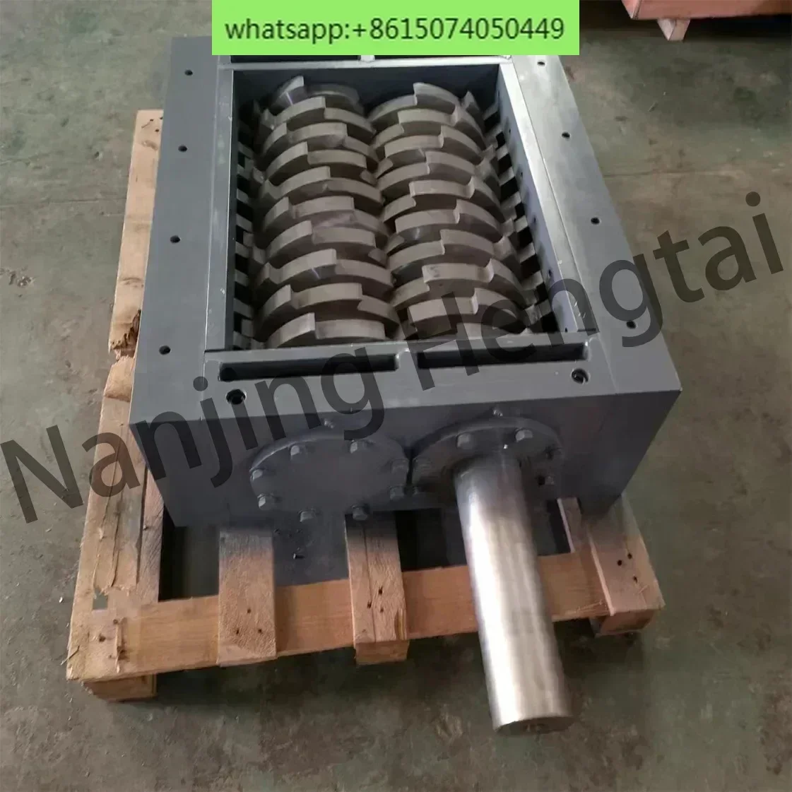 Powerful plastic shredder Crusher Grinder Crushing (chassis)