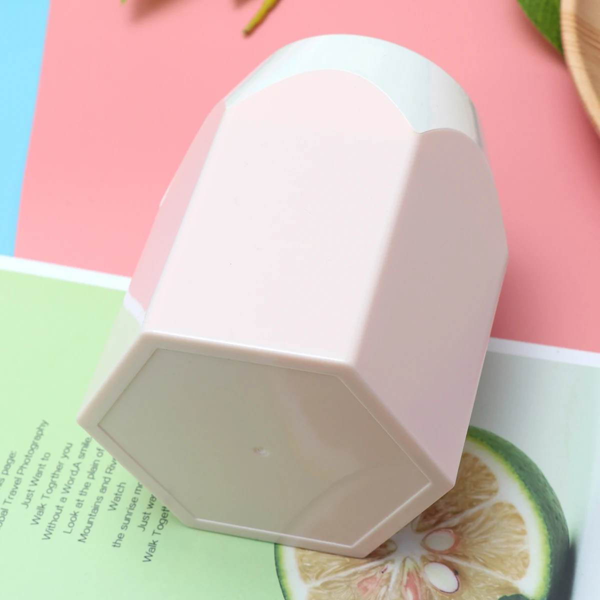 

Large Blue Pencil Pot Pen Holder Desk Organizer Makeup Brush Vase Pencil Container Stationery Storage Tidy