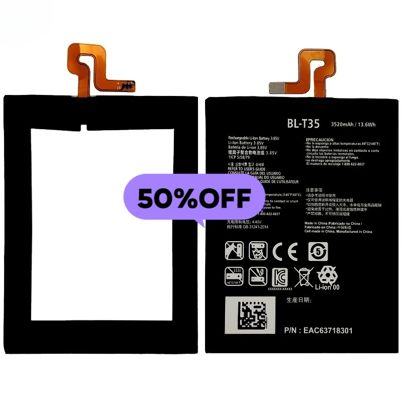 BL-T35 for Google Pixel 2XL Mobile Phone Battery High Quality High Capacity Battery Replacement Bateria Grade A Cell with Tools
