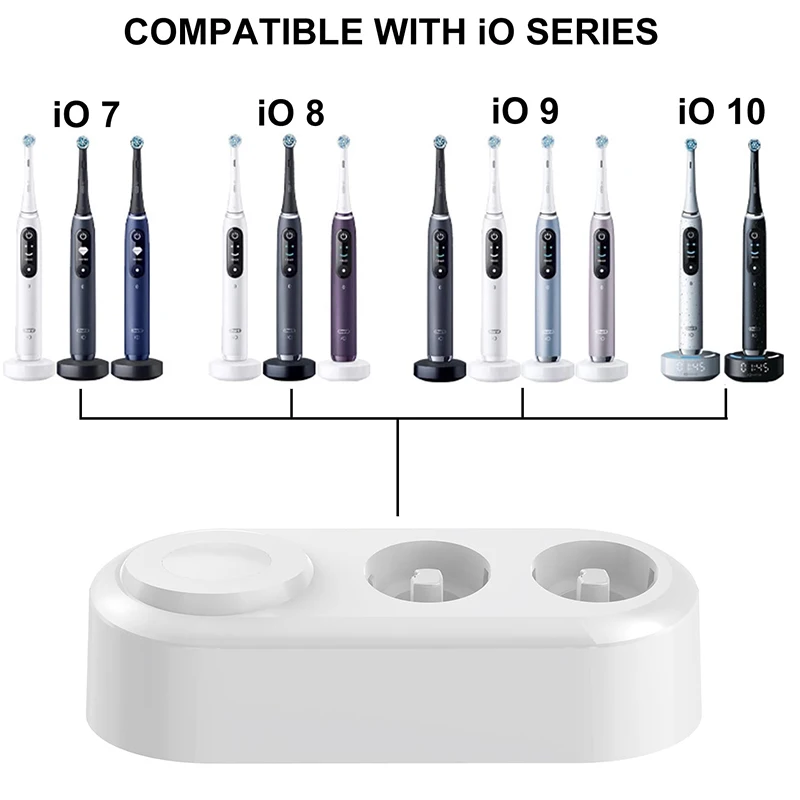 Electric Toothbrush Charger Compitable with Oral B Pro4000 IO3-10 Magnetic Wireless Induction Toothbrush Head Rack Storage Stand