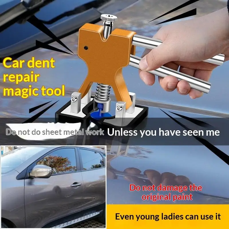Car Dent Puller Paintless Suction Cup Lifter Repair Tools Kit Auto Body Dent Removal Kit For Auto Hail Dent Removal Workshops