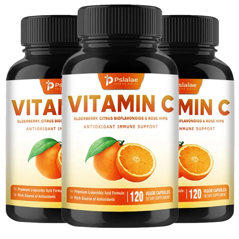 

Vitamin C Supplement - Supports The Immune System and Cellular Energy Production, and Promotes Collagen Production