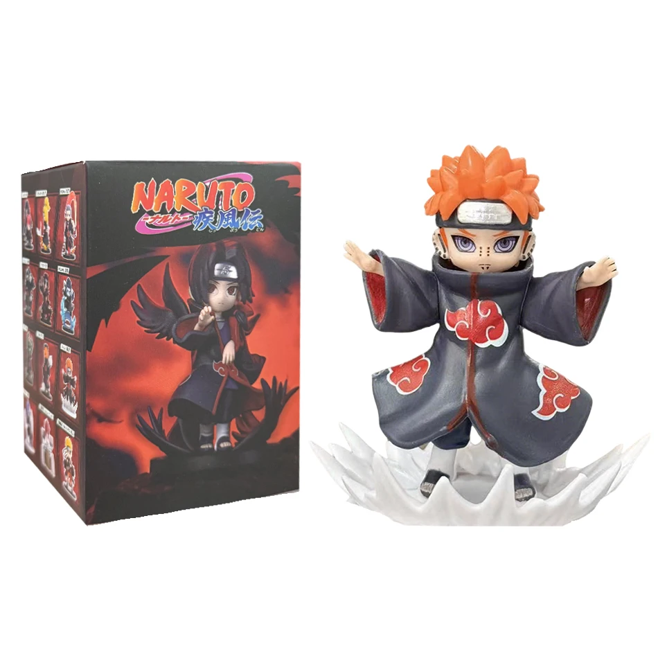 NEU Naruto Shippuden Akatsuki Arc Series Trendige Blindbox Spielzeuge Mystery Box Überraschungs-Actionfiguren Geschenke