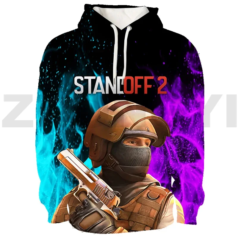 3D Print Standoff 2 Hoodie Sweatshirt Harajuku Pullovers Unisex Casual Streetwear Shooting War Game Tracksuit Men Couple Clothes