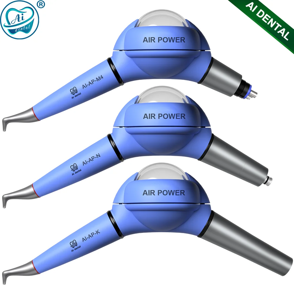 

AI-AP Dental Air Power Prophy Polishing System Jet Teeth Whitening Handpiece Internal Water Sandblasting Polisher Gun Intraoral