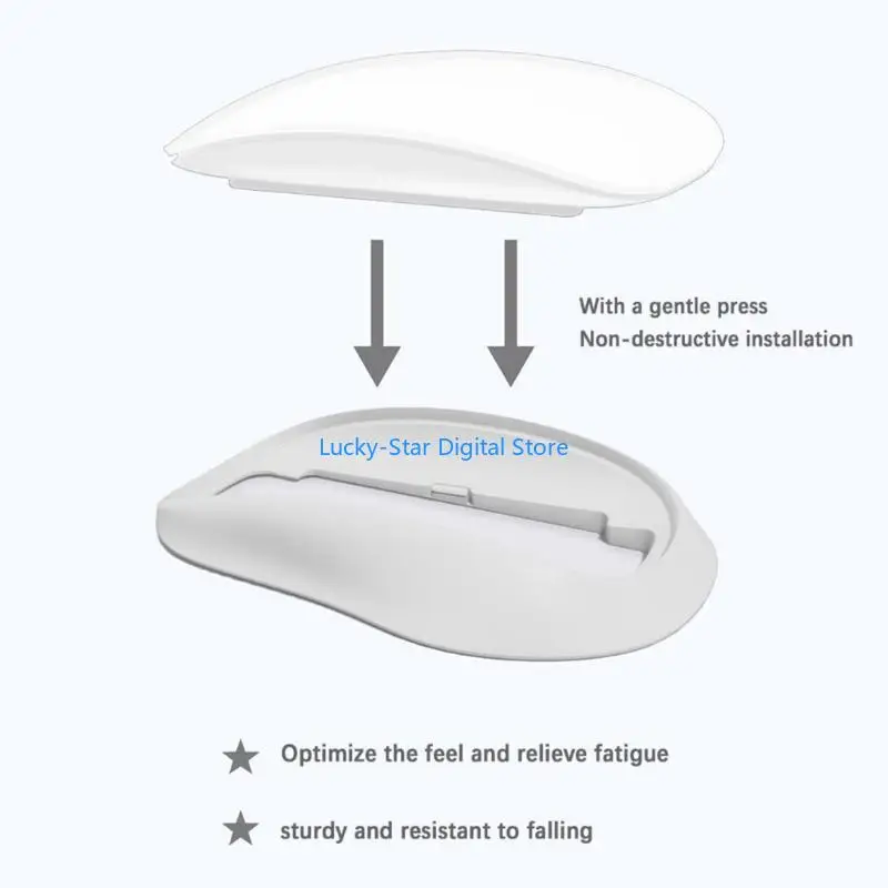 N7mc comodo coperchio base del mouse Resta manuale per accessorio per ufficio ergonomico