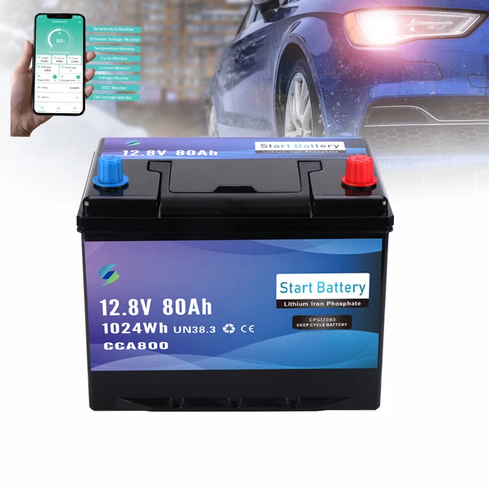 Picture 4: Module 12.8v Car Battery 12v 80ah Lithium Battery