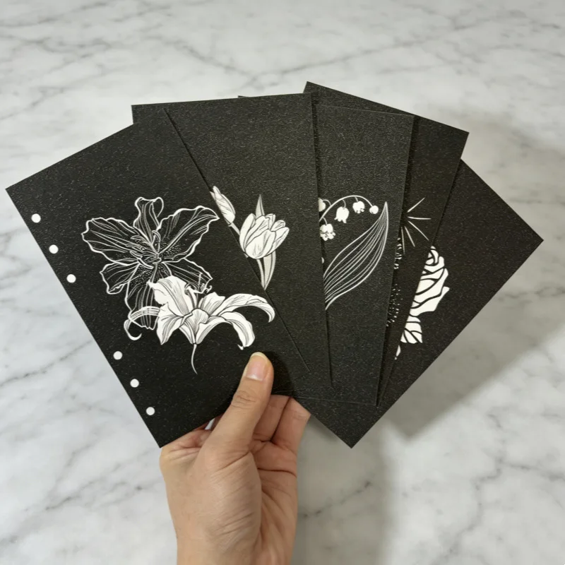divisor-de-paginas-a5-a6-com-design-floral-cintilante-para-caderno-de-folhas-soltas-fichario-planner-e-papelaria