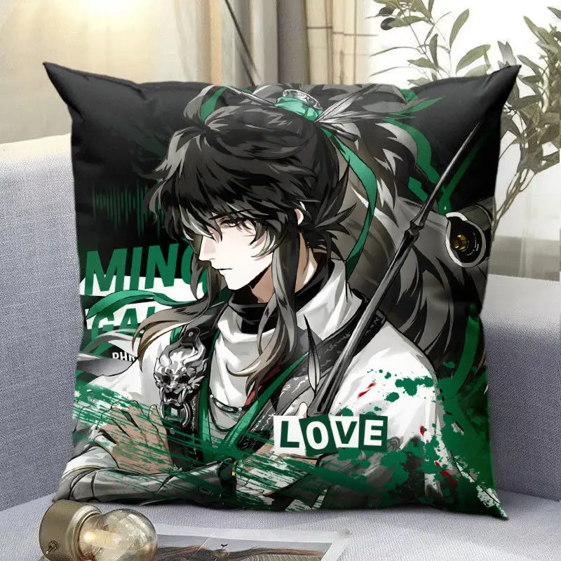 40 سنتيمتر Wuthering Waves لعبة أنيمي كوس أوغوستا جالبرينر تشيزا فورولوفا الخ. وسادة وسادة كرتونية لطيفة للجنسين 2025