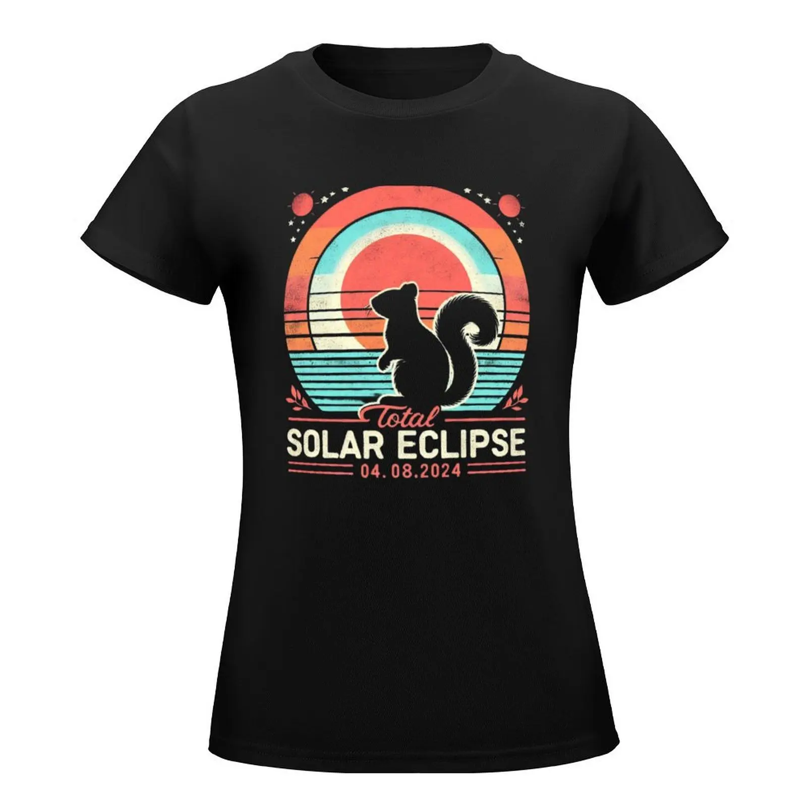 2024 Total Solar Eclipse April 8 Eclipse - eclipse 2024 - Watching Squirrel T-Shirt