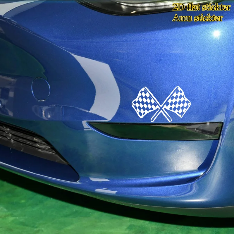 قطعة واحدة من ملصقات العلم الرائعة ذات طابع السباق - ملصق فريد من الفينيل المقاوم للماء للسيارات والدراجات النارية وأجهزة الكمبيوتر المحمولة وحقائب الظهر ومستوحى من السرعة