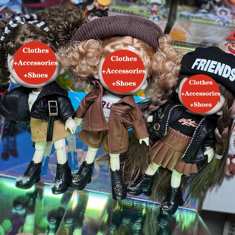 

Одежда для кукол OB11, комплект одежды для кукол OBITSU 11, миниатюрный милый костюм, одежда для кукол BJD 1/12, аксессуары для кукол, подарок для детей, ручная работа, DIY, игрушки.