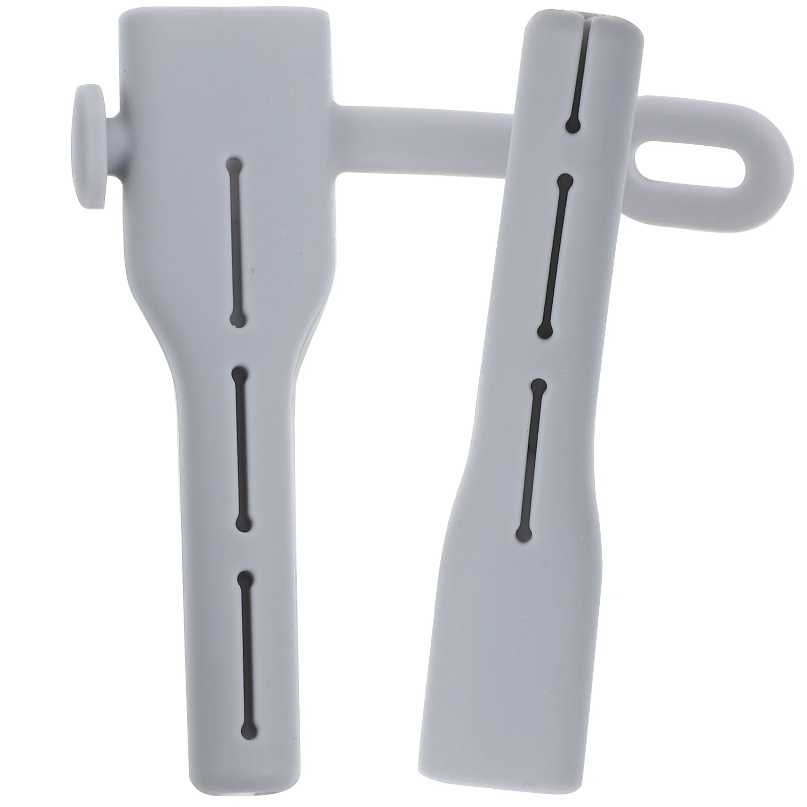 

2pcs Data Cable Protectors Silicone Charging Cover Non Slip Groove Built In Tight Fit Most Wires Market Long Life Durability