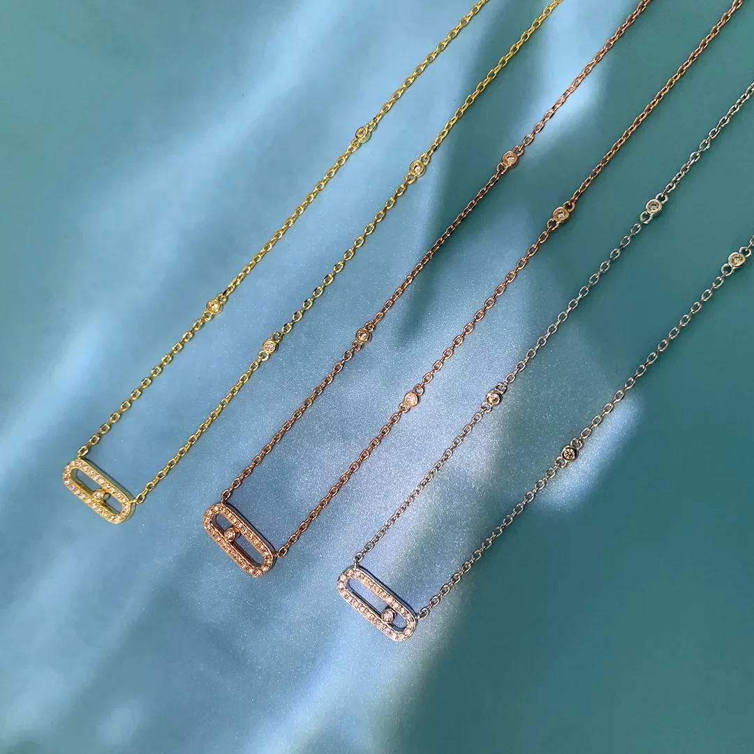 

Классическое роскошное ювелирное ожерелье с цирконом, женская цепочка на ключицу из стерлингового серебра 925 пробы. Сияющие и ослепительные подарки для вечеринок