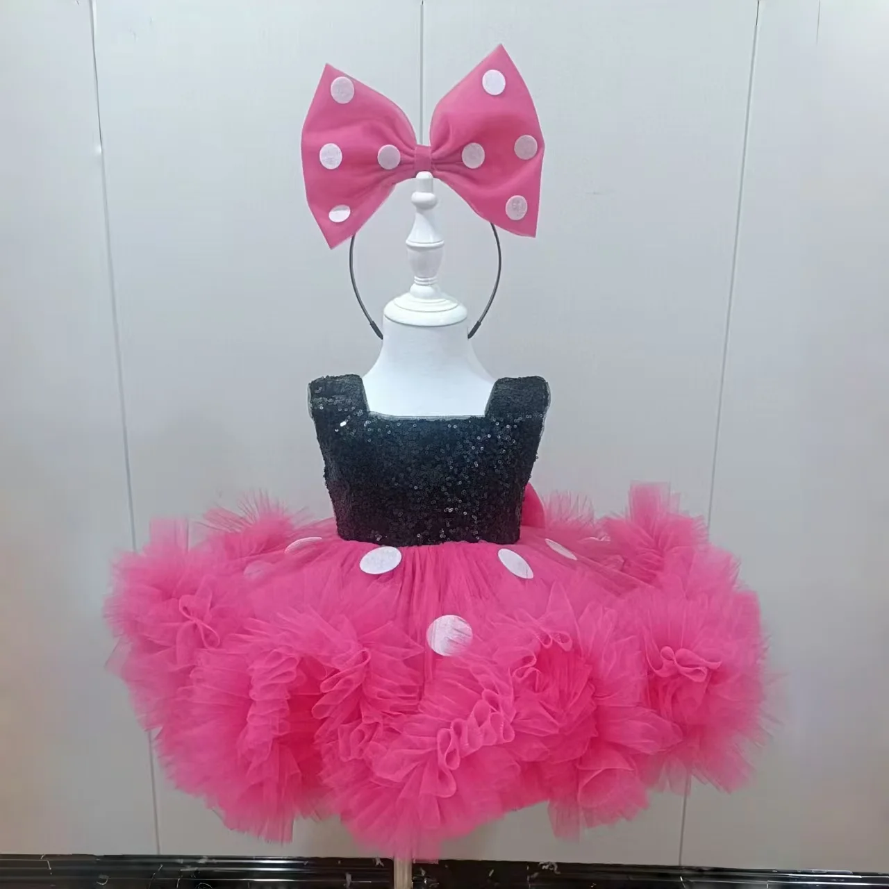 

Dreamy Vow D188, элегантное платье цвета фуксии для девочек, длиной до колена, милое детское платье принцессы на свадьбу, день рождения, фестиваль, вечеринку, торжественное платье