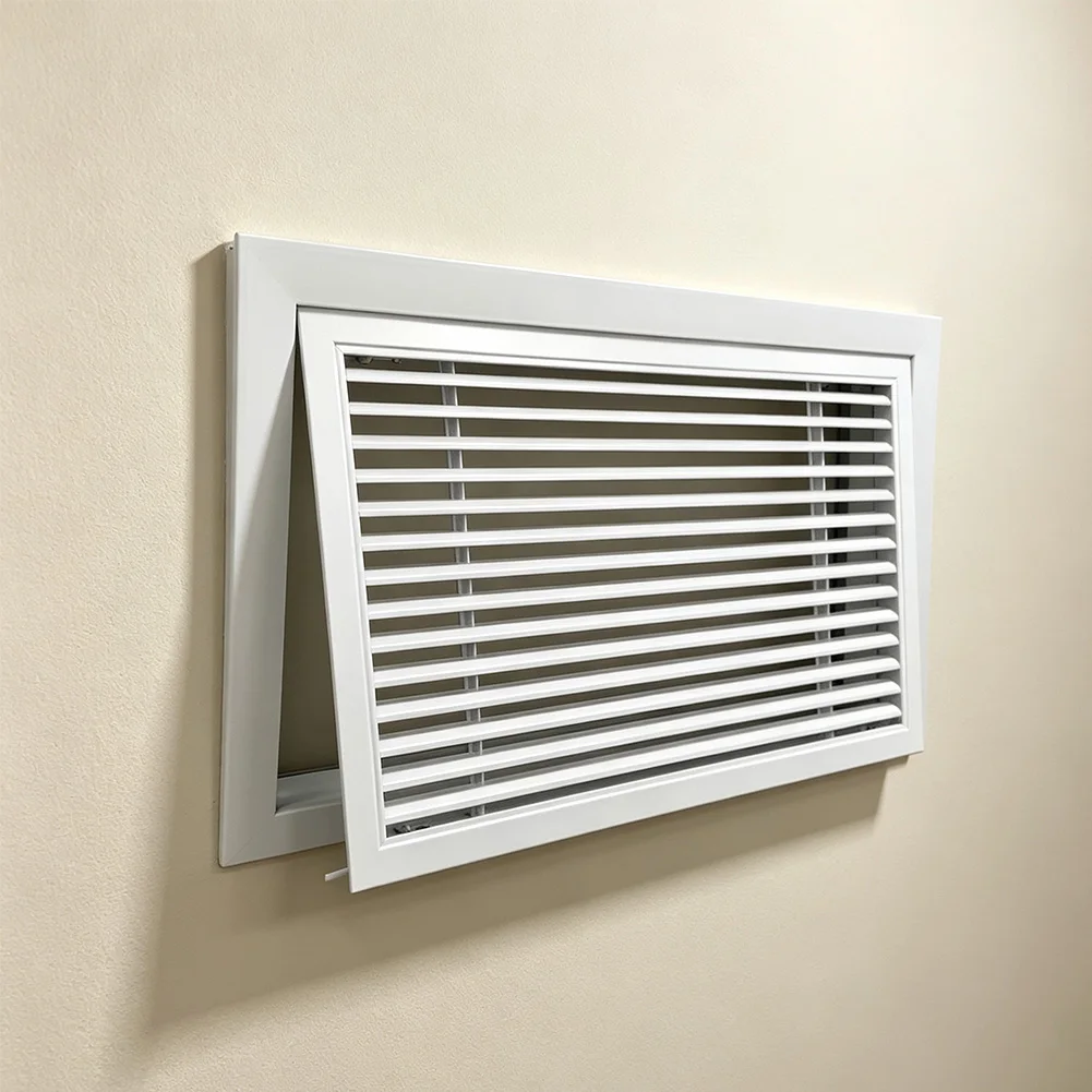 ABS-Based Return Air Louver for Central AC Systems Supporting Reliable Air Intake and Minimal Sound Transmission