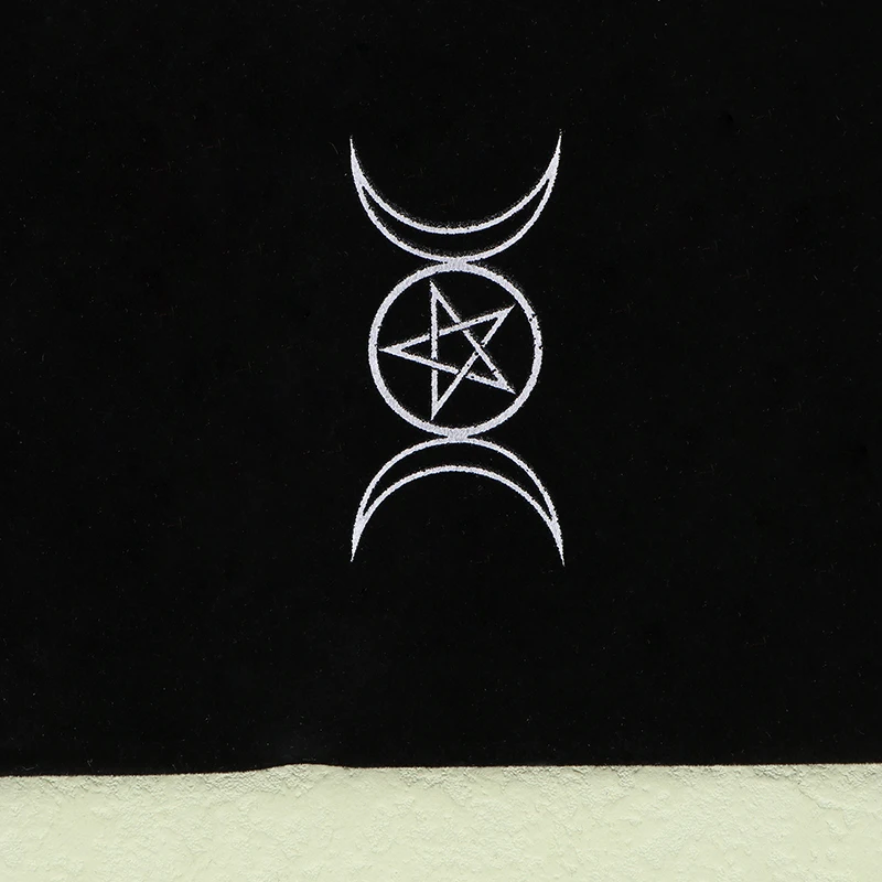 1Pc Velvet Tarots Oracle Cards Storage Bag Runes Constellation Witch Divination Accessories Jewelry Dice Bag Drawstring Pouch