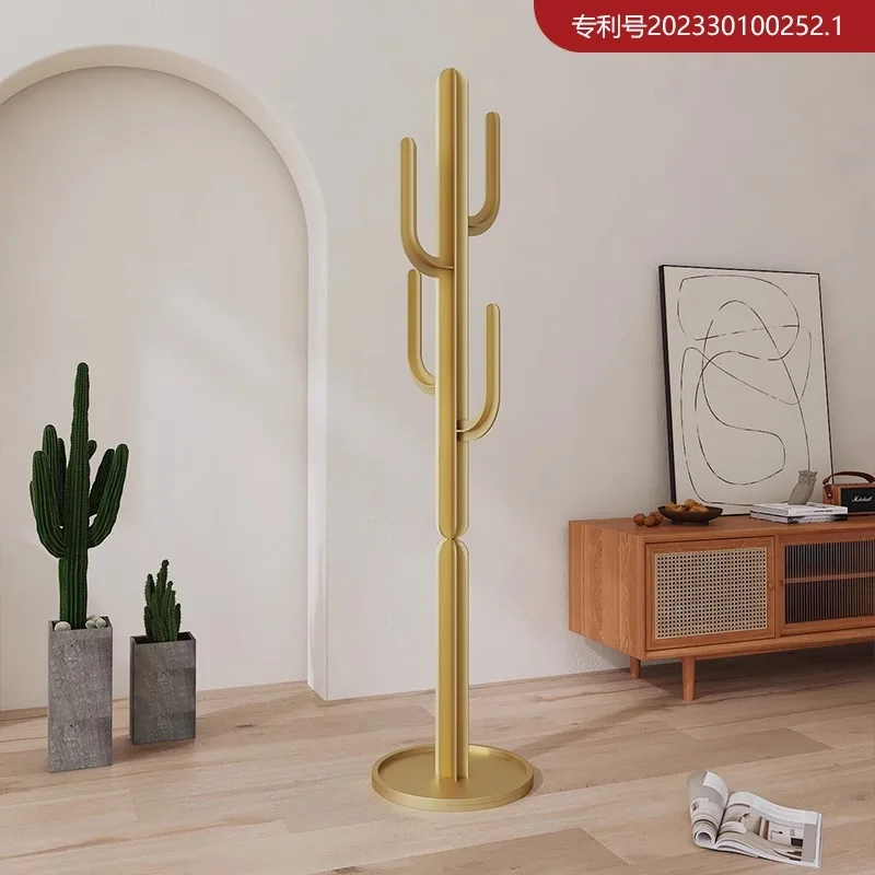 Percha creativa de cactus