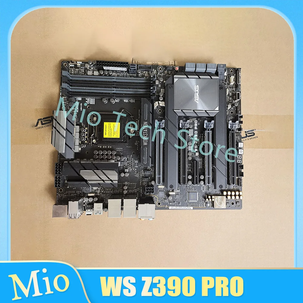 

For As-us 9gen LGA1151 Cpu Workstation Motherboard Server ATX Big Board WS Z390 PRO