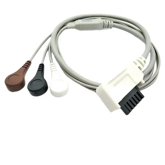 Northeast DR 200/ Dr 300+ Digital Holter/Event Monitor 3/5/7 lead holter cable