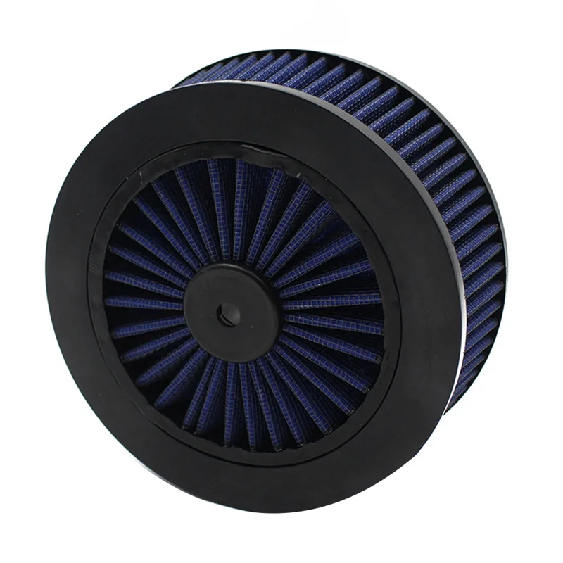 

0206-0091 Motorcycle Air Cleaner Intake Filter For Design Venturi Motorcycle Replacement Blue